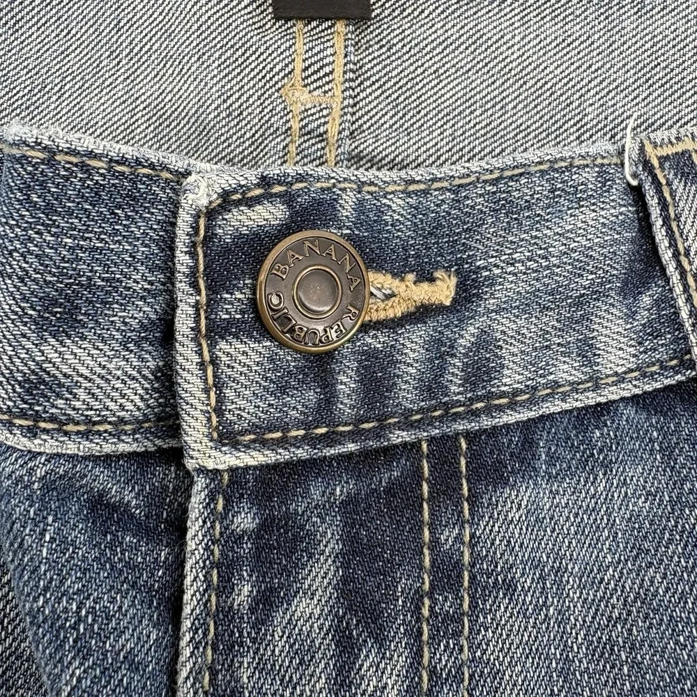 Banana Republic Men's Size 38‎ X 32 Slim Fit Denim Jeans Straight Leg